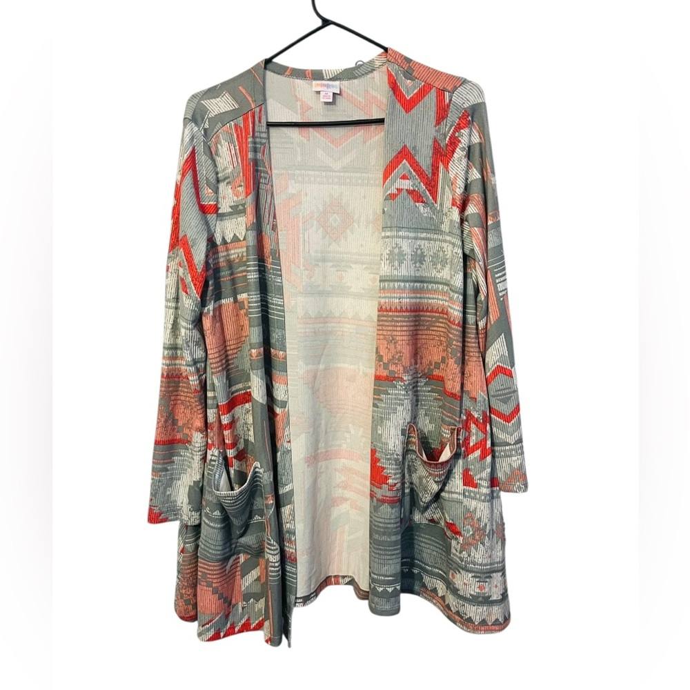 LulaRoe Caroline Medium Cardigan W/ Pockets Long Sleeve NWT